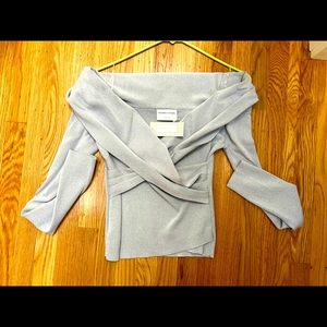 Modern citizen off the shoulder nora sweater brand new